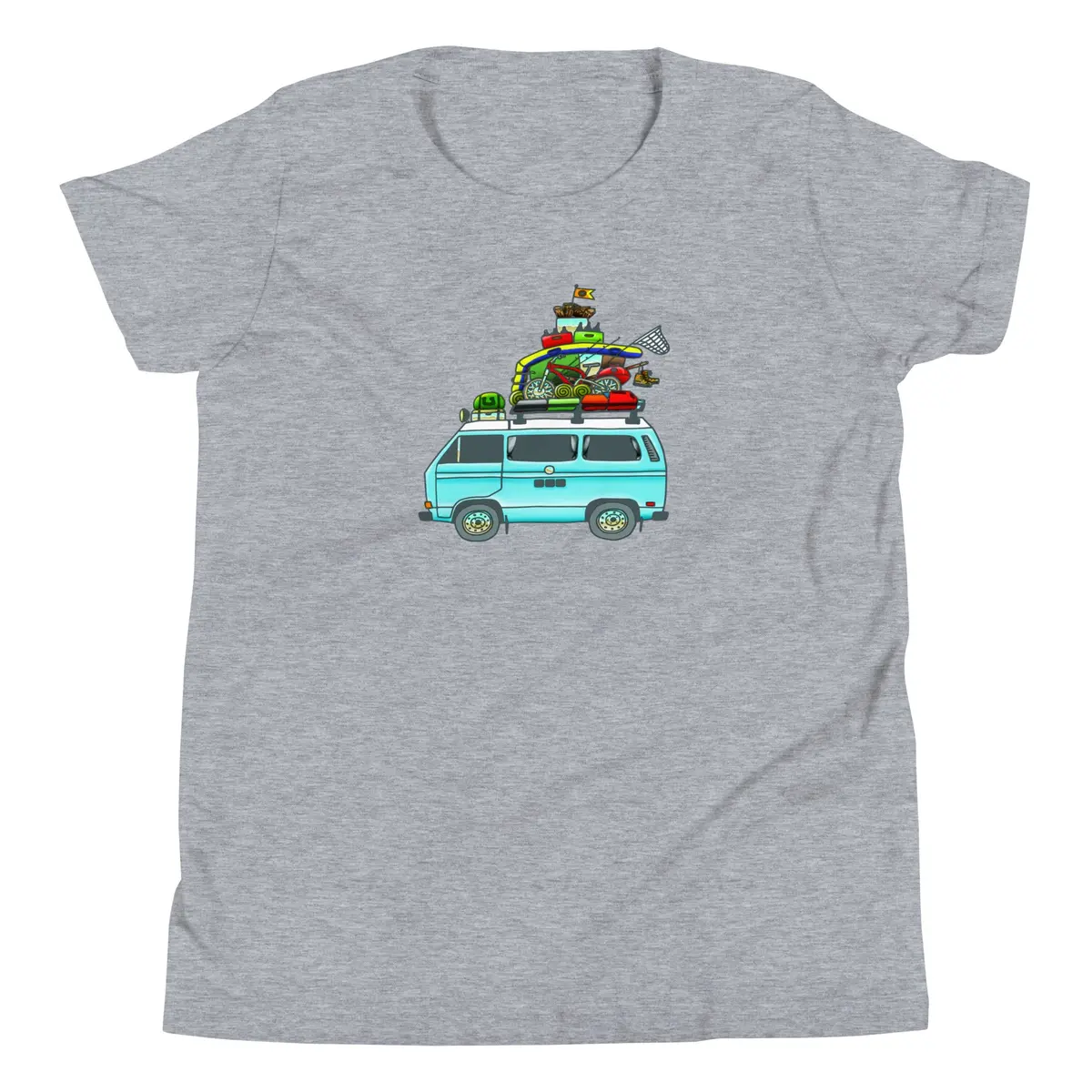 Vintage-Inspired Vanagon Graphic Tee for Kids - Image 6