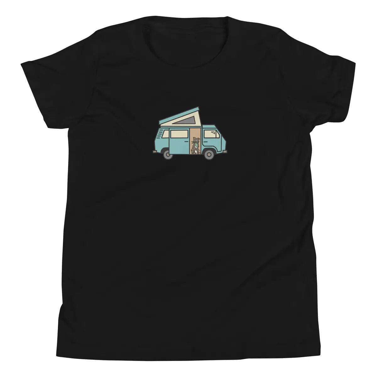 Dog In Van Youth T-Shirt 2