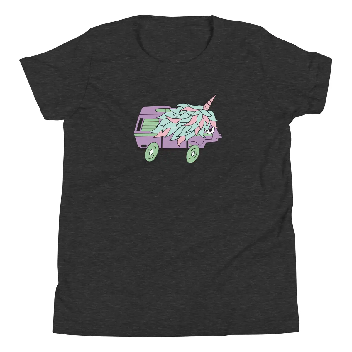 Hazel Unicorn Graphic T-Shirt for Kids – High-Top Fit
