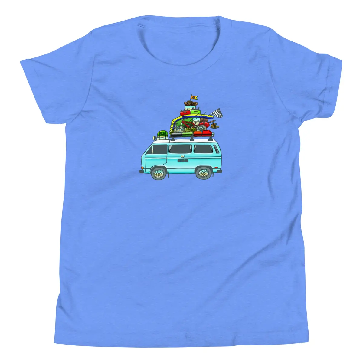 Vintage-Inspired Vanagon Graphic Tee for Kids - Image 5