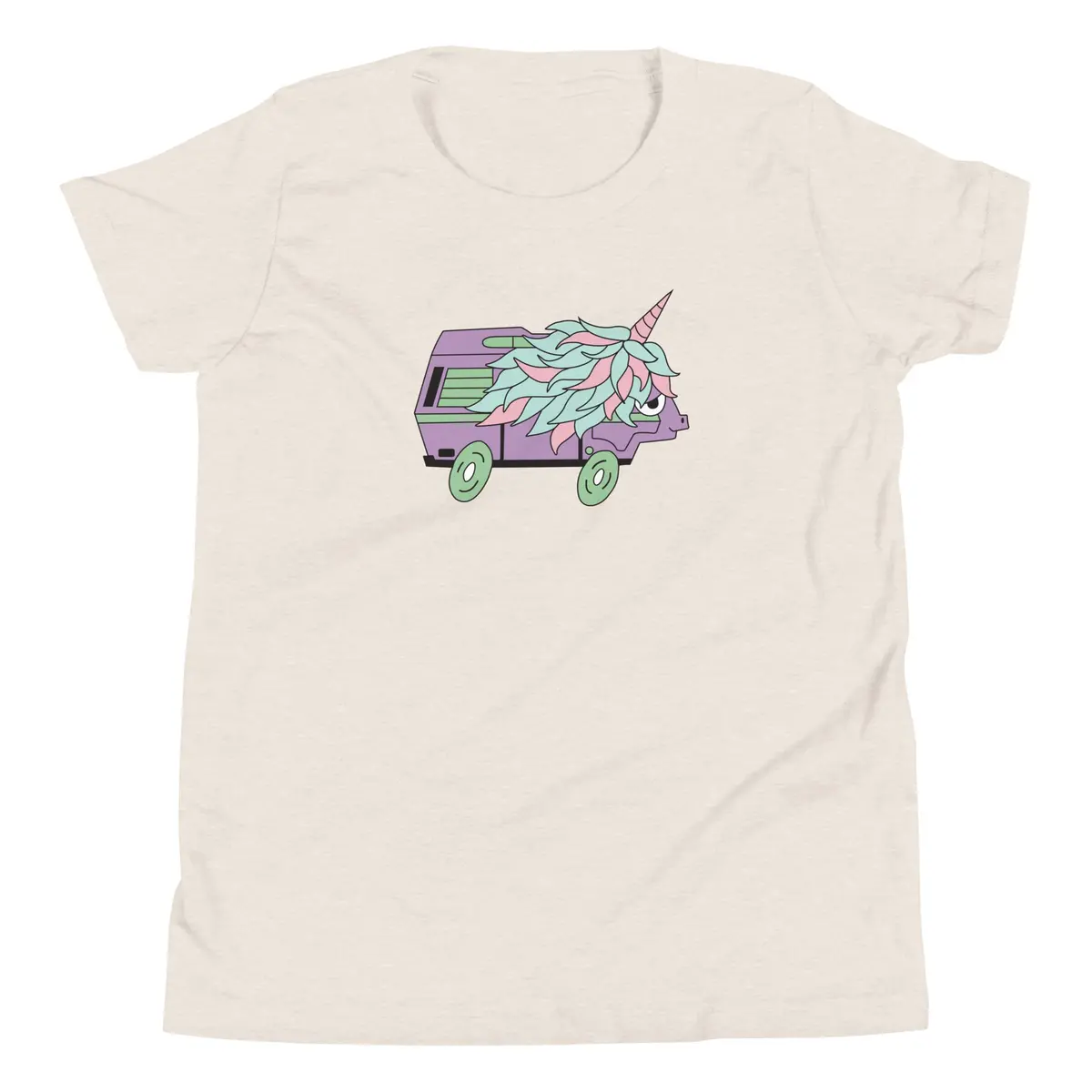Hazel Unicorn Graphic T-Shirt for Kids – High-Top Fit - Image 5