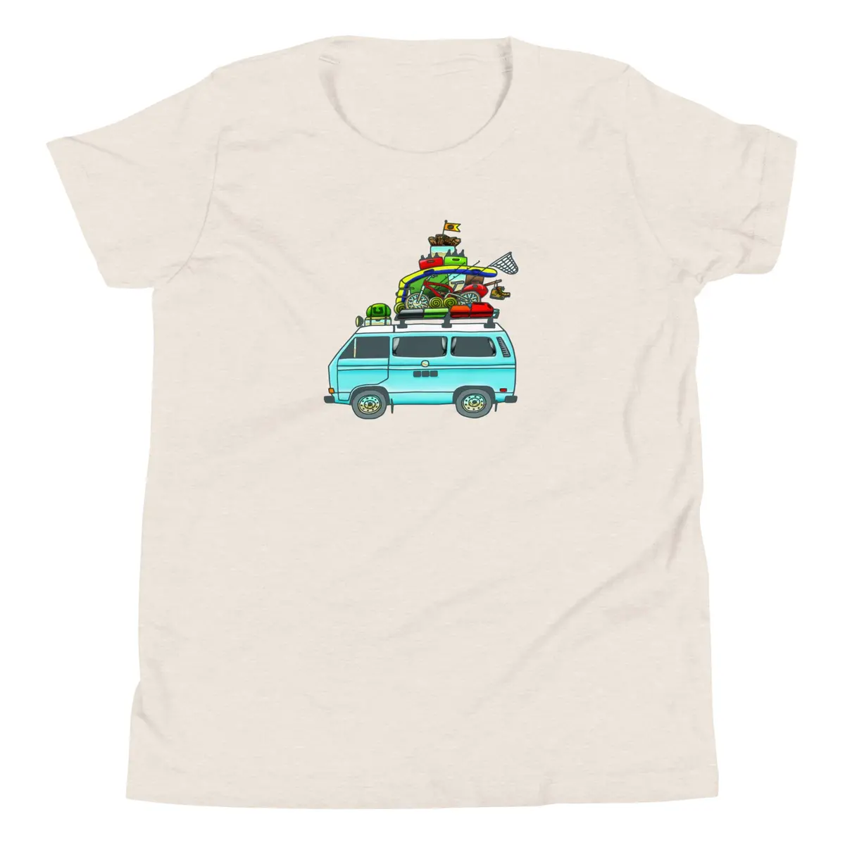Vintage-Inspired Vanagon Graphic Tee for Kids - Image 8