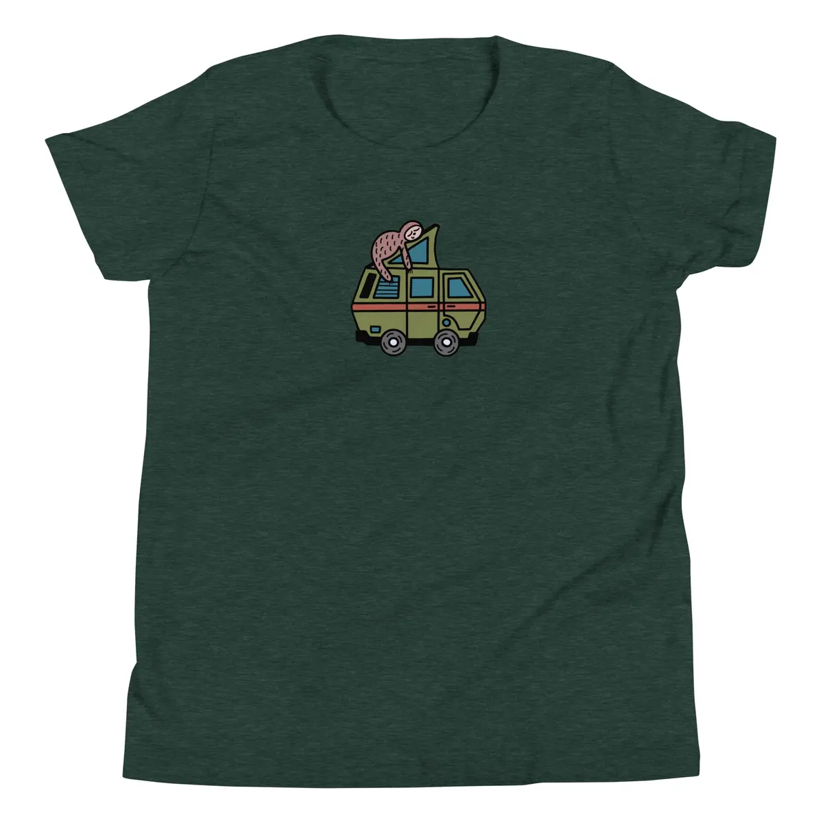 Fun Stewie Sloth Graphic Tee for Kids - Image 5