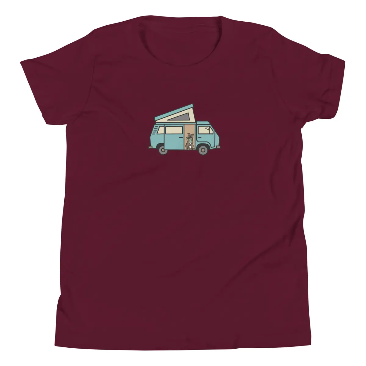 Dog In Van Youth T-Shirt 9