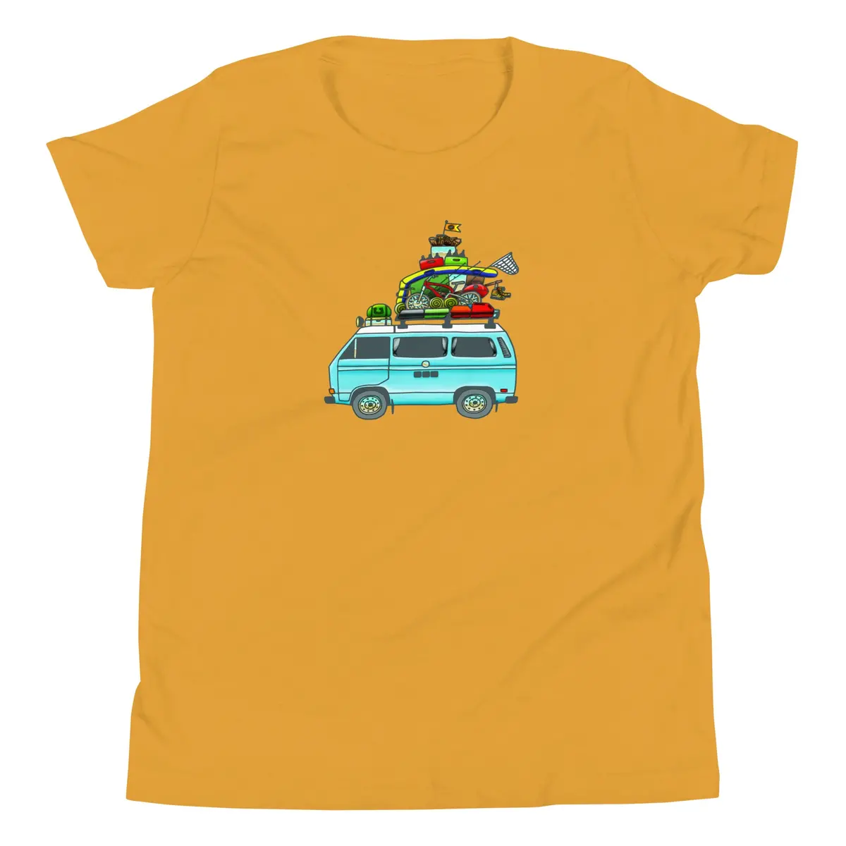 Vintage-Inspired Vanagon Graphic Tee for Kids - Image 7