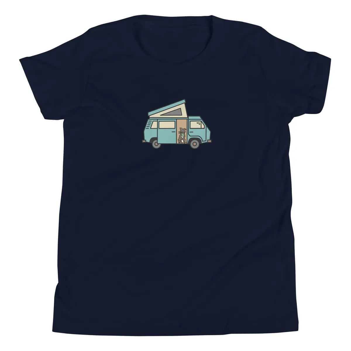 Dog In Van Youth T-Shirt 5