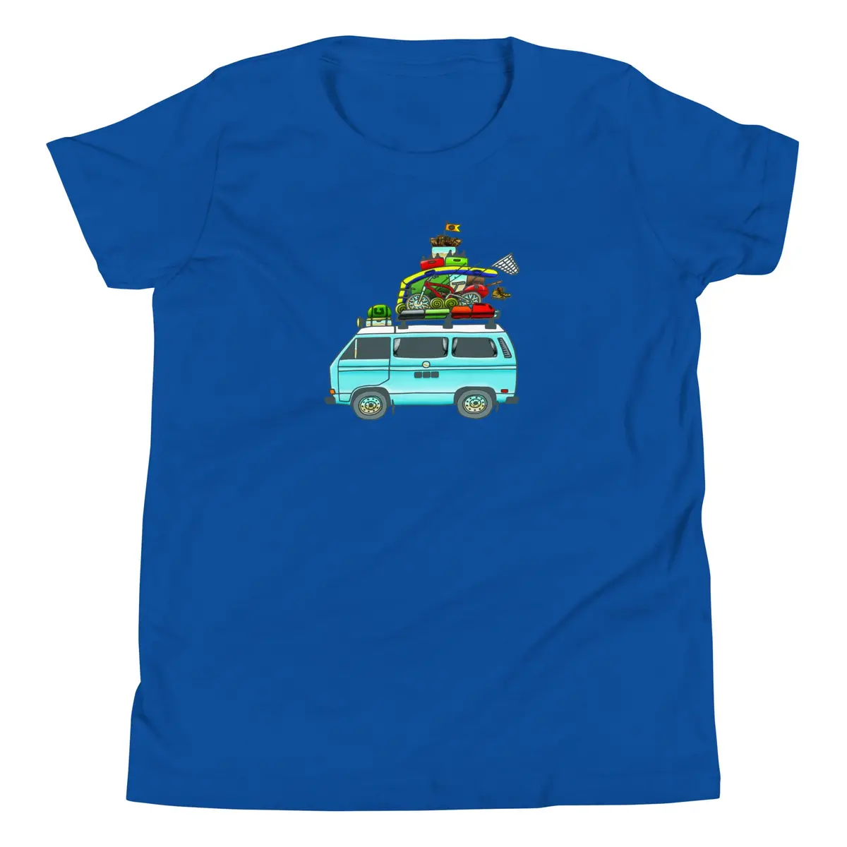 Vintage-Inspired Vanagon Graphic Tee for Kids