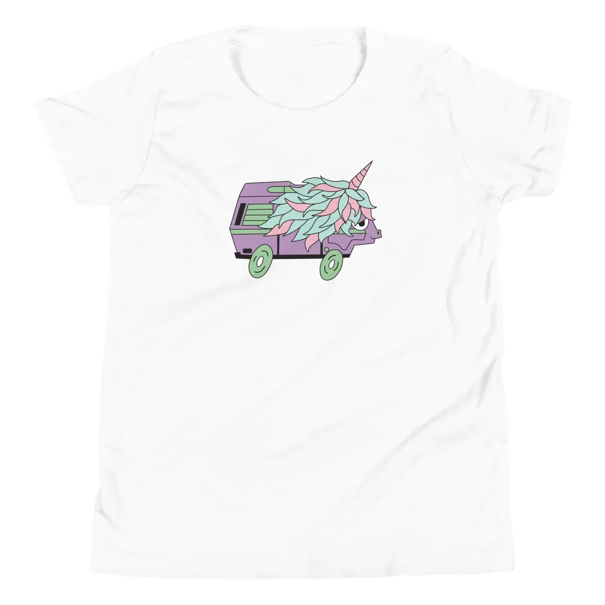 Hazel Unicorn Graphic T-Shirt for Kids – High-Top Fit - Image 6