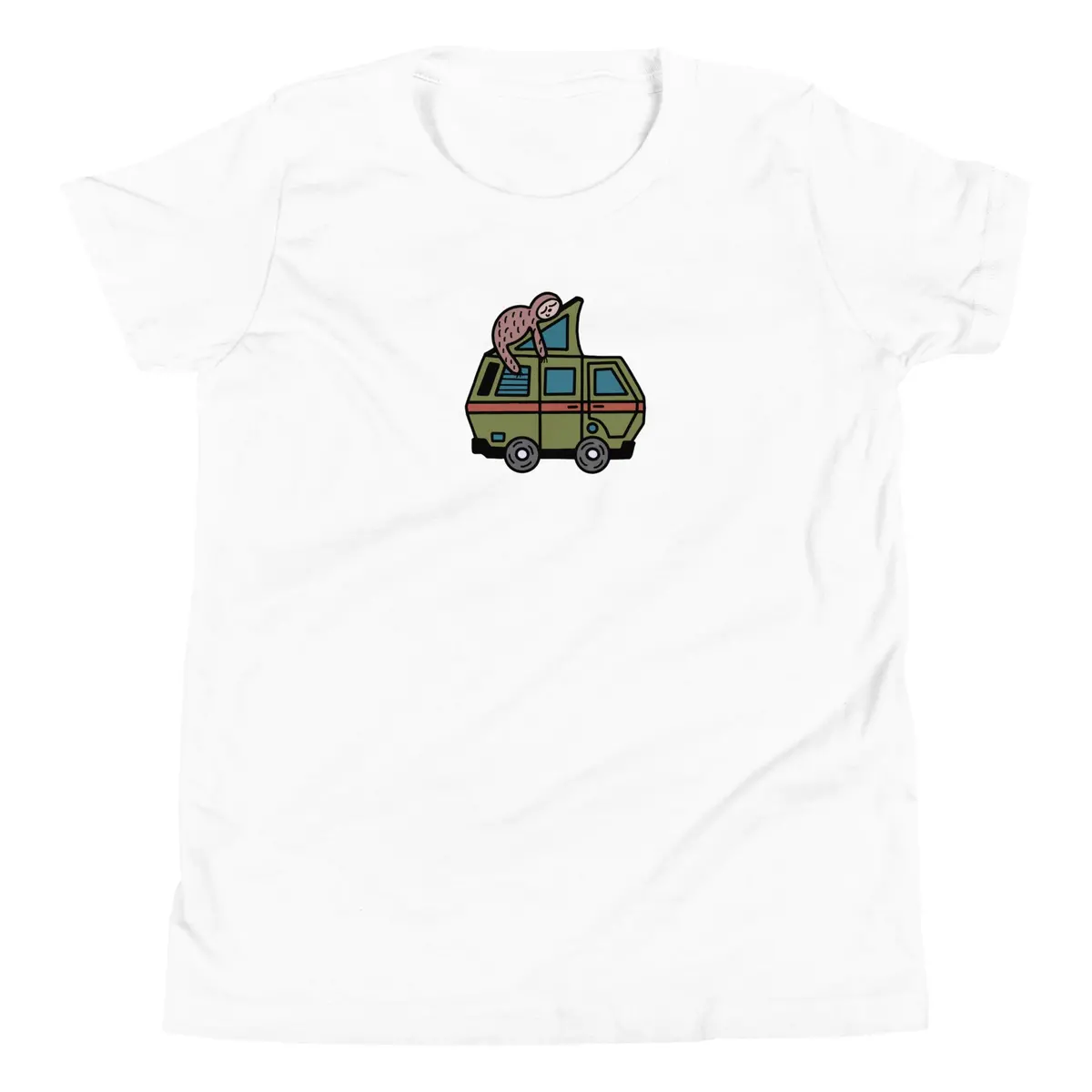 Fun Stewie Sloth Graphic Tee for Kids - Image 8