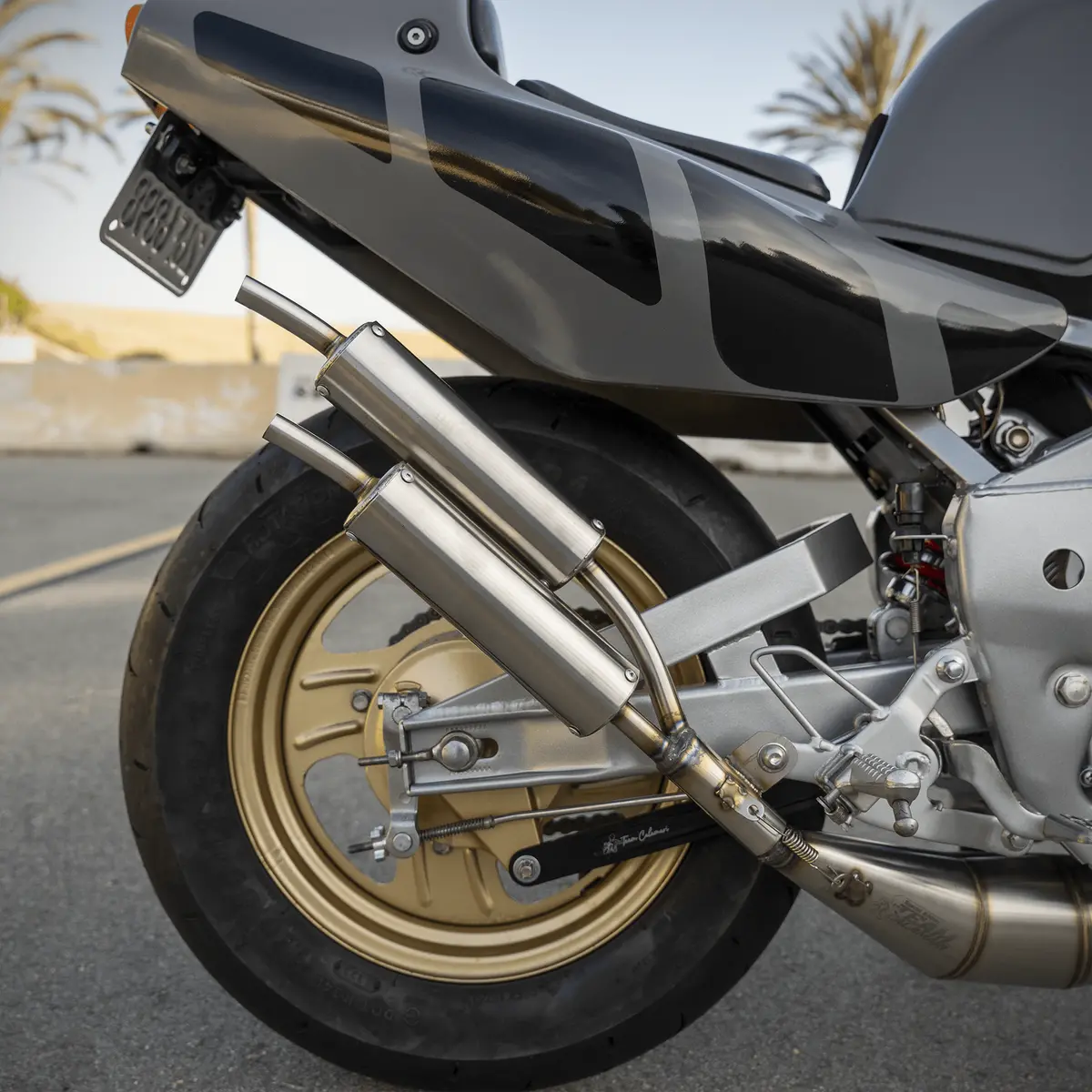 Ysr 50 Twin Tip Stainless Exhaust 1