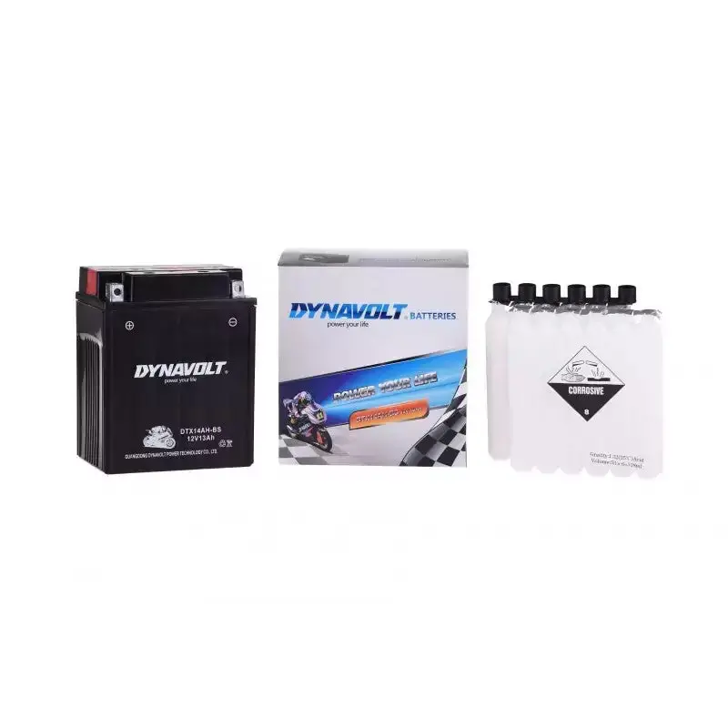 Ytx14ah-Bs Dynavolt Agm Battery For Motorcycle And Atv 1
