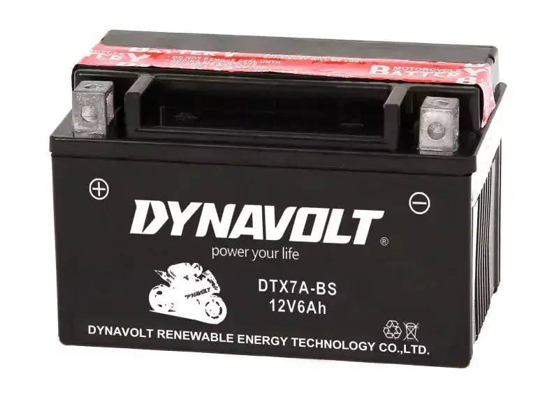 Ytx7a-Bs Dynavolt Agm Battery  12V6ah 1