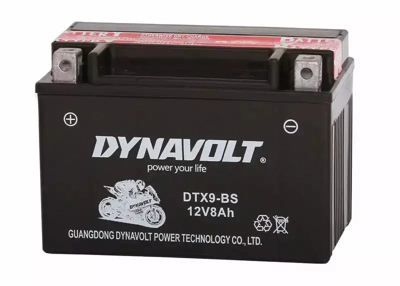 Ytx9-Bs Battery Dynavolt Agm 12V8ah 1