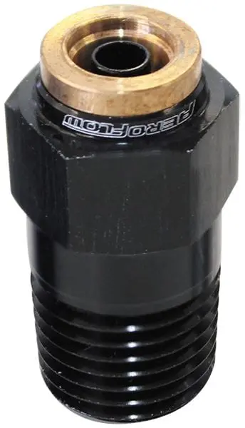 Af121-04-02Blk 1/8" Npt To 1/4" Push-To-Connect Fitting (120 Series) 1