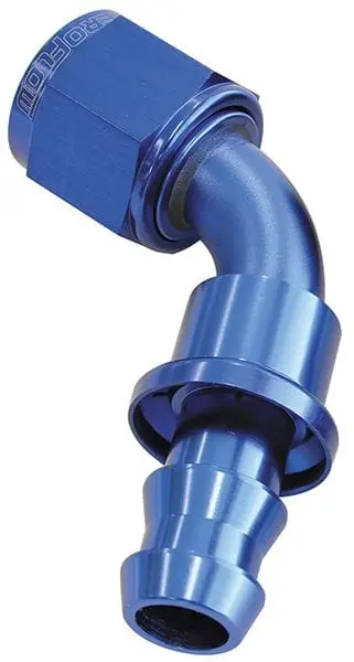Af418-10 400 Series 60° Push-Lock Hose End Fitting – -10An 1