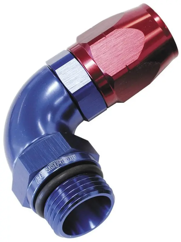 Af549-12-16 90° Male Orb-To-An Swivel Hose Fitting (-16 Orb To -12An) 1