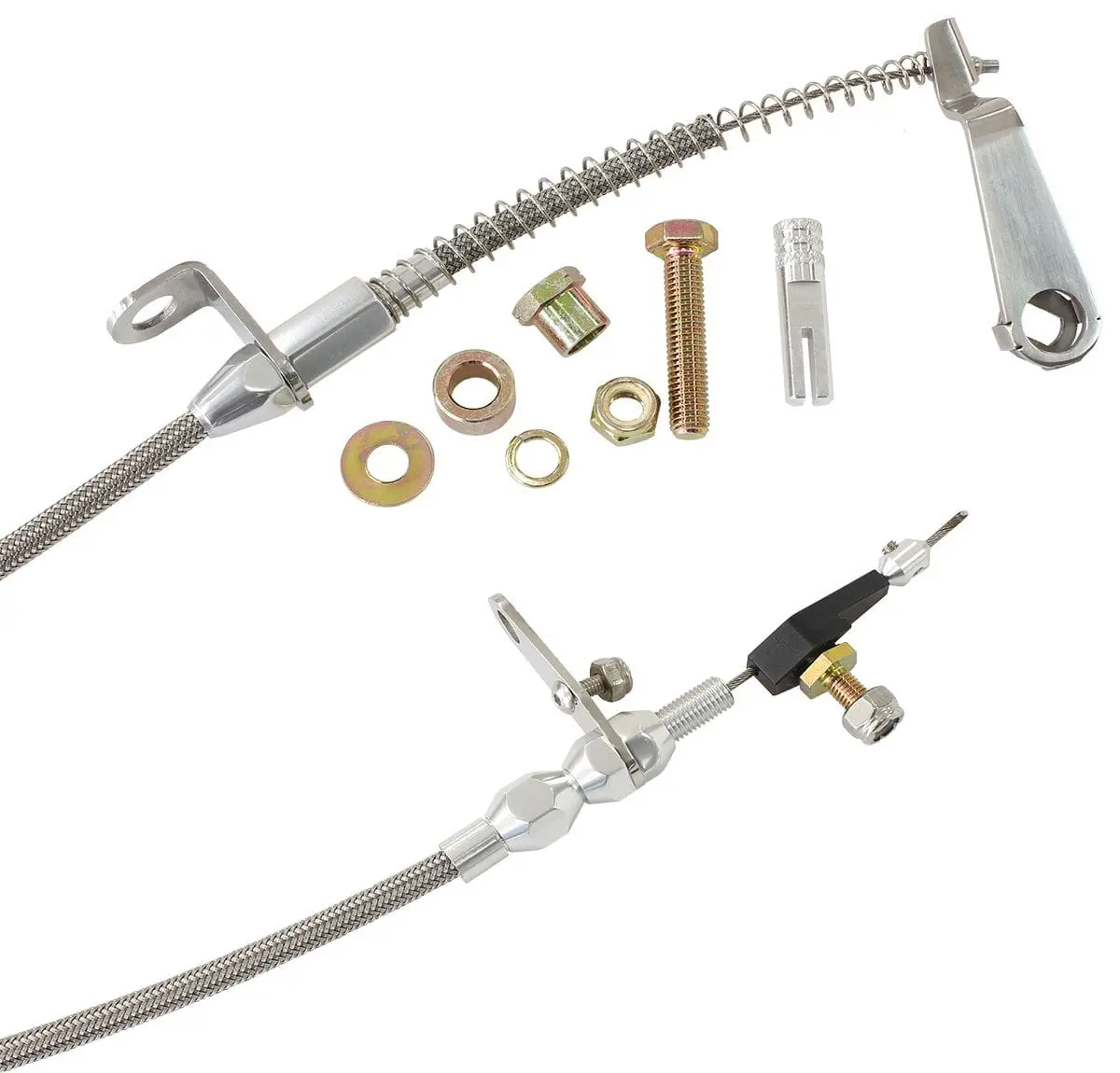 Stainless Steel Kickdown Cable With Chrome End Caps – Af72-7005 1