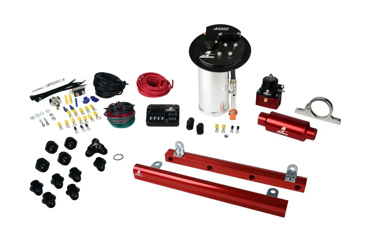 Aeromotive 17321 Fuel System Plumbing Kit – An-Fitment Performance Bundle 1