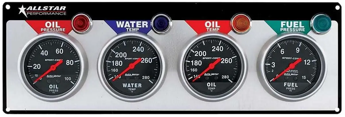 Allstar Performance Gauge Mounting Panel Kit – All80114 1