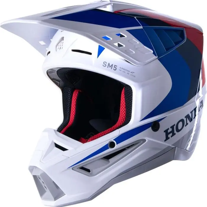 Alpinestars 8308123-2217-S Motocross Helmet With Ventilation System 1