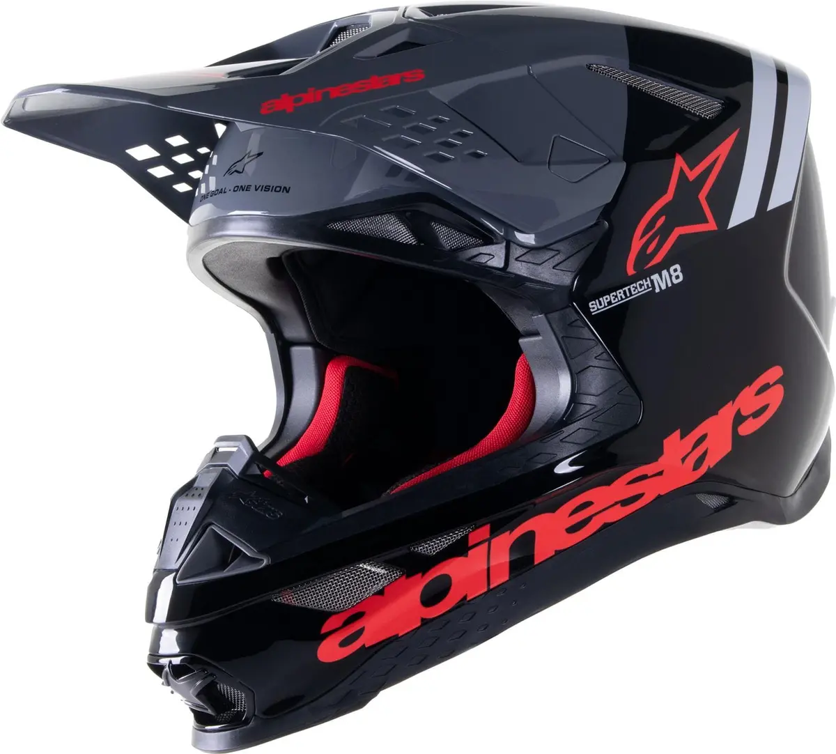 Alpinestars Mx Supertech M8 8301523-1397-Sm Motocross Helmet 1