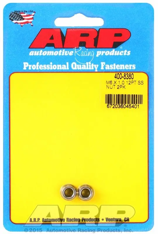 12-Point Polished Stainless Steel Nut For Ar400 Applications – Model 8380 1