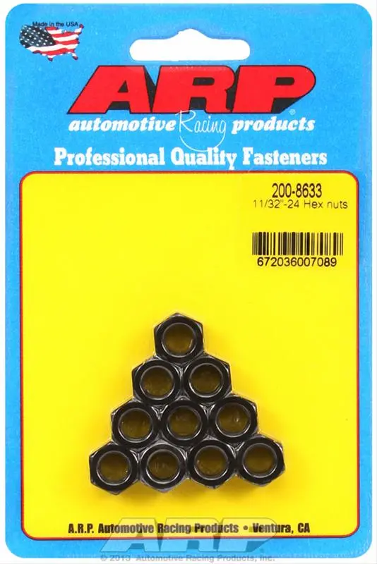 Arp 200-8633 Hex Nuts – Precision-Machined Fasteners 1