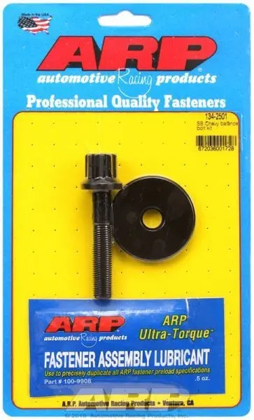 Ar134-2501 12-Point Black Oxide Harmonic Balancer Bolt 1