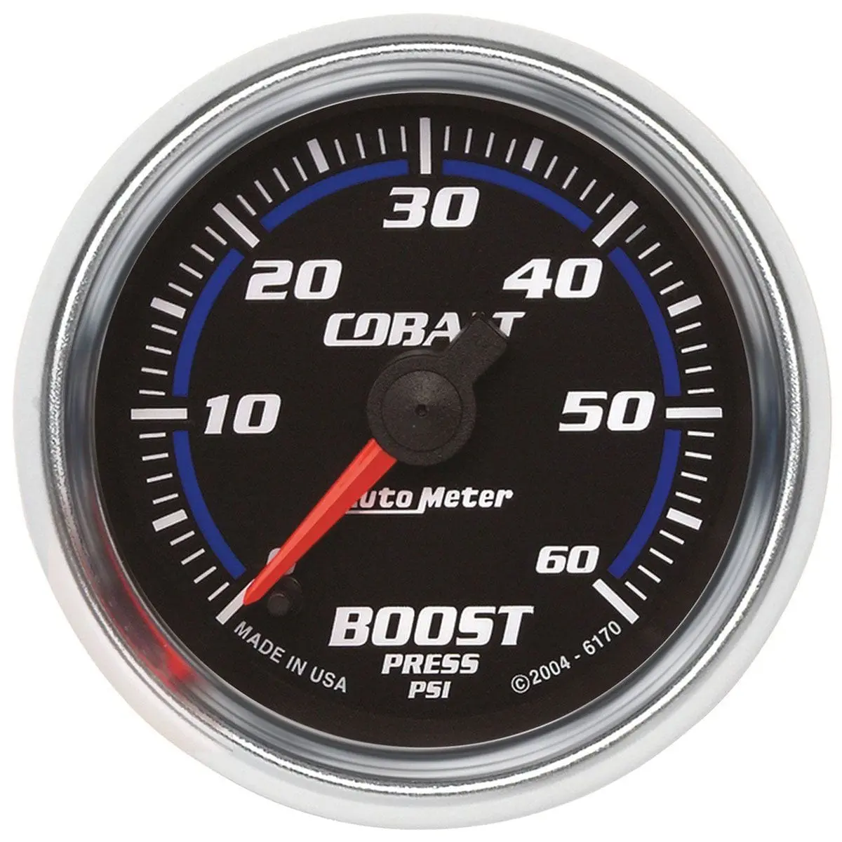 Autometer Cobalt Series Au6170 2-1/16" Boost Pressure Gauge 1