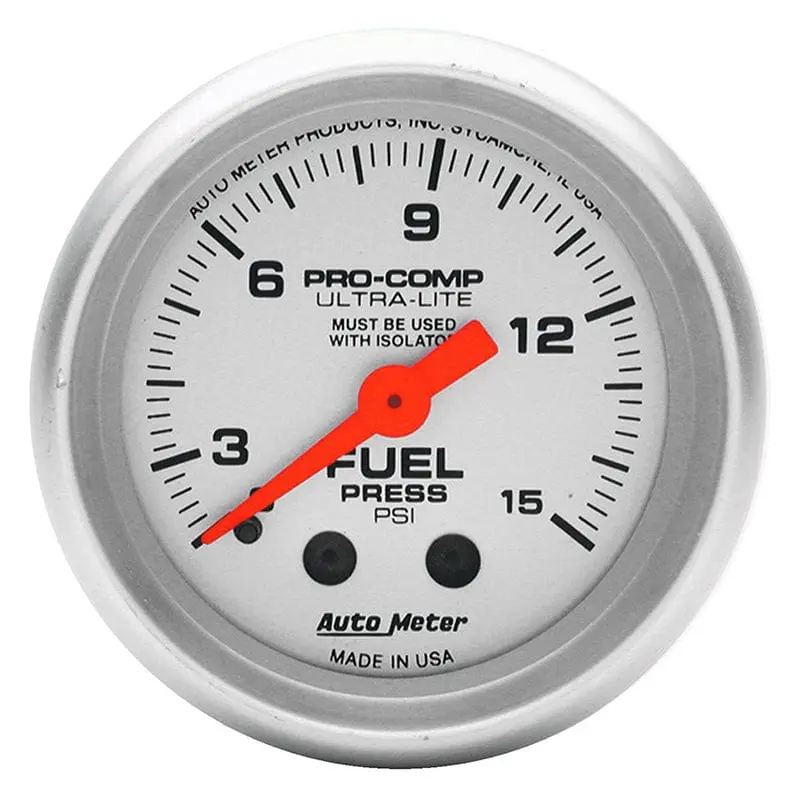 Ultra-Lightweight Fuel Pressure Gauge – Au4311 1