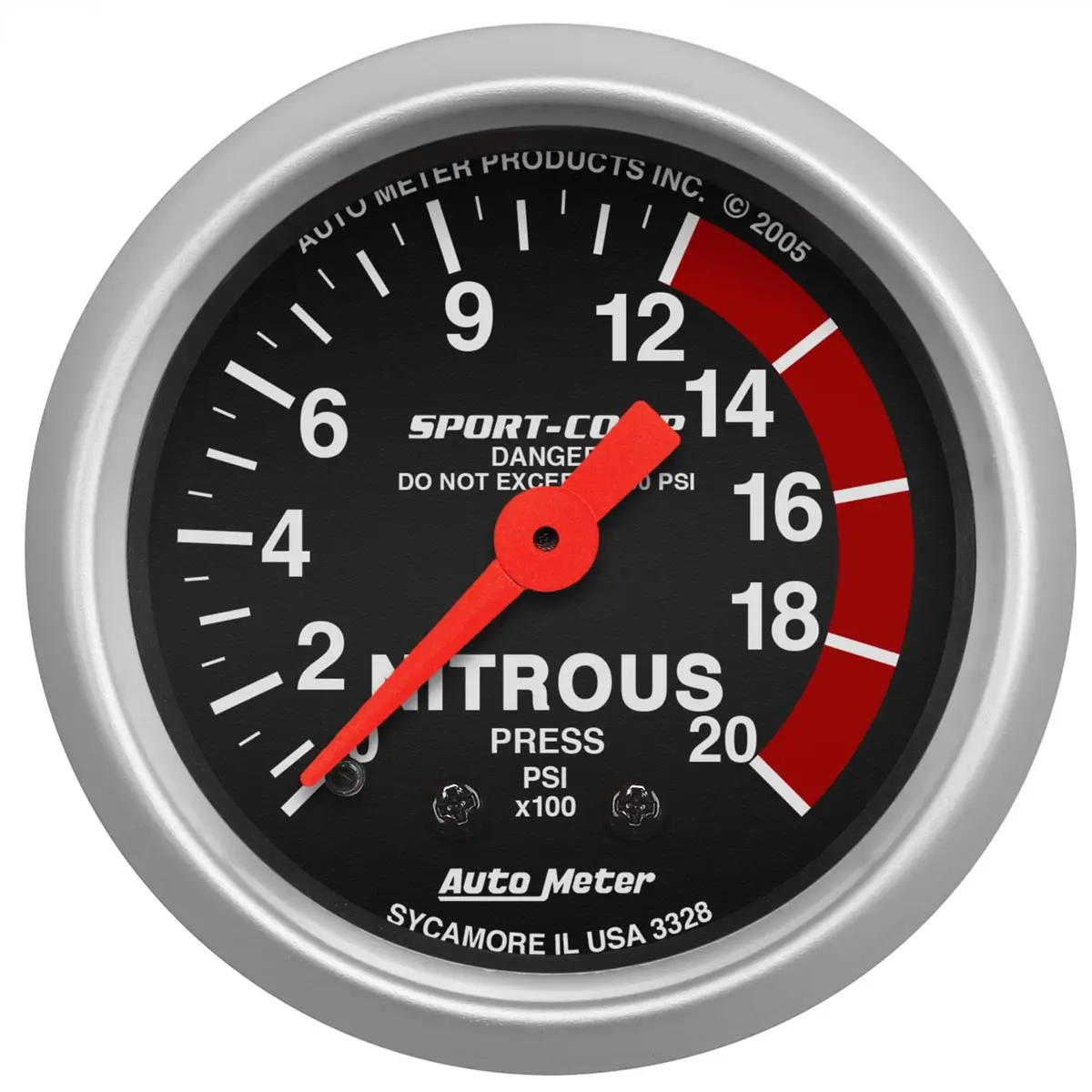 Autometer Sport-Comp Analog Gauge Set – Model 3328 1