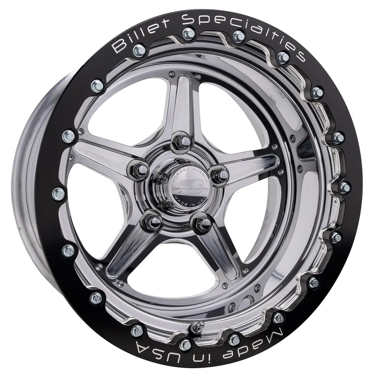 Billet Specialties Rsb23580L6135 Polished Street Lite Beadlock Wheel 1