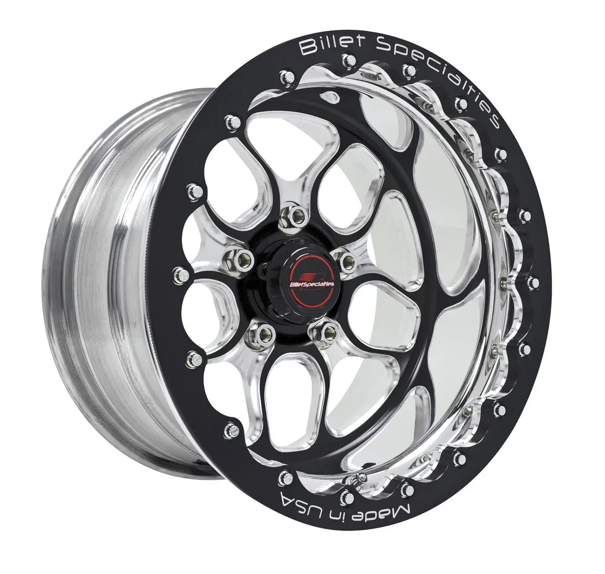 Billet Specialties Brsb25106135N Win Lite Black Anodized Beadlock Wheels 1