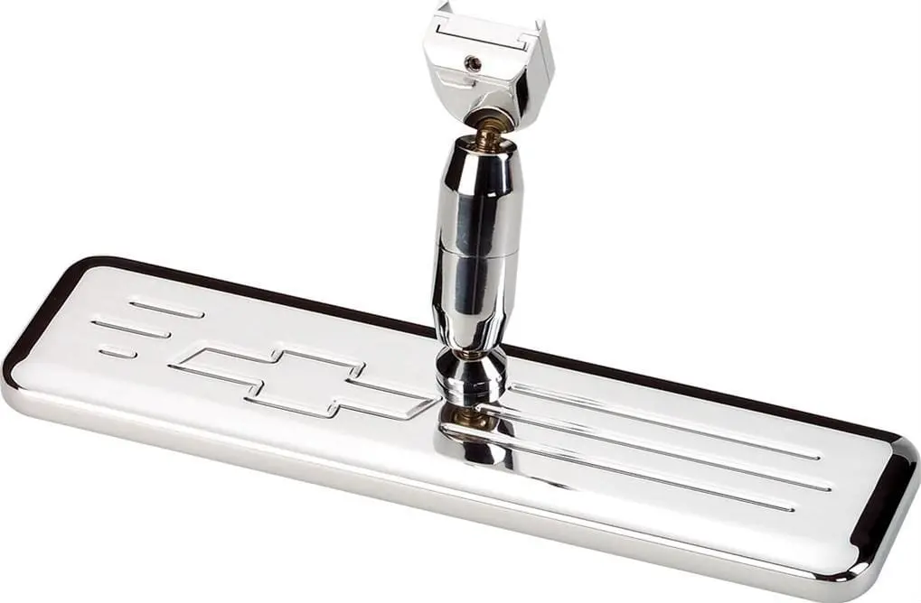 Polished Aluminum Interior Rearview Mirror With Bowtie Emblem – Bs257340 1