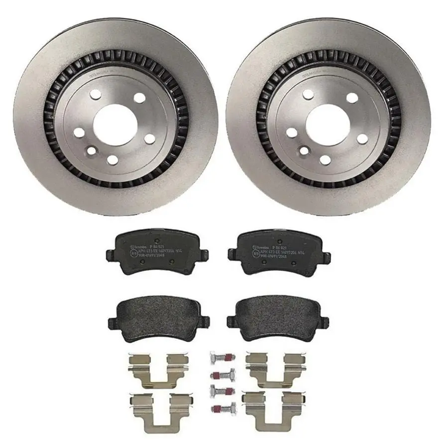 Brembo Kt04211 Brake Pad And Rotor Kit 1