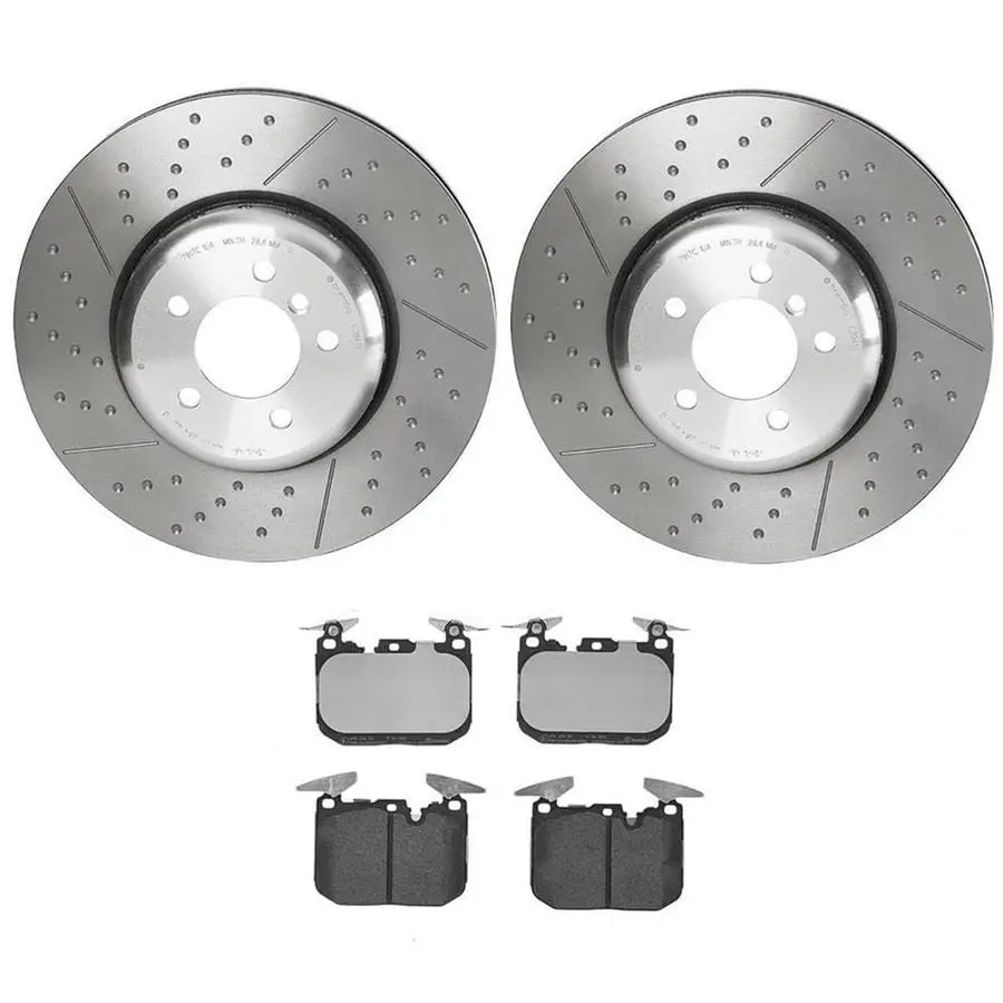 Brembo Kt04472 Premium Disc Brake Pad & Rotor Kit – Direct Replacement 1