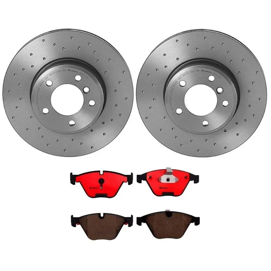 Brembo Ktx0177 Brake Pad & Rotor Combo Kit 1