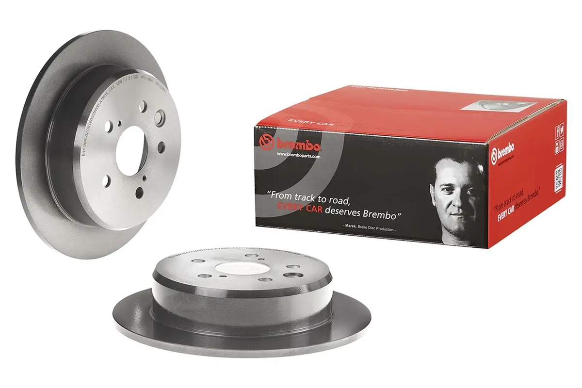 Brembo 08.A635.11 Uv-Coated Performance Brake Rotors 1