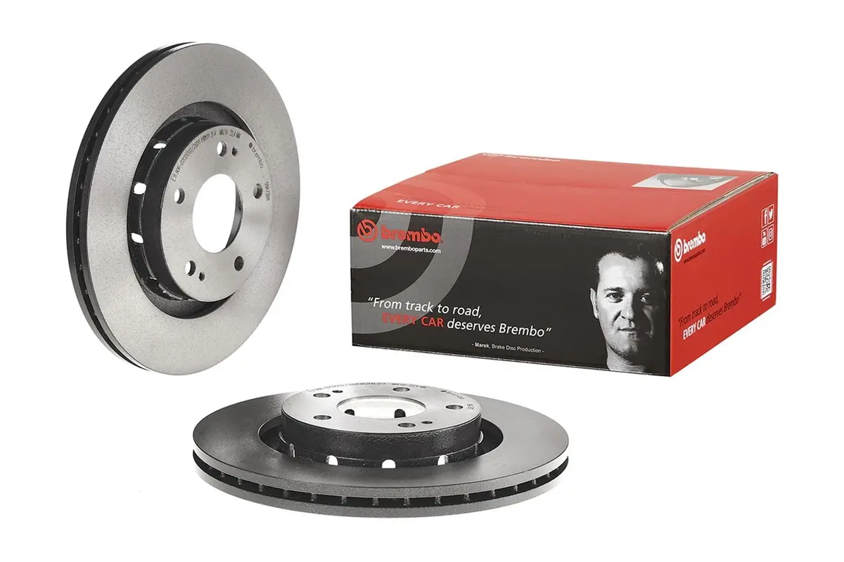 Brembo Uv-Resistant Premium Brake Rotors – High-Performance Replacement 1