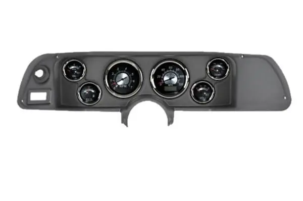 Classic Dash 10170Bs11 Custom Gauge Cluster Kit 1