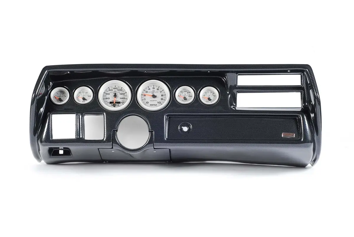 Classic Thunder Road 105701413 Instrument Panel With Autometer Gauges 1