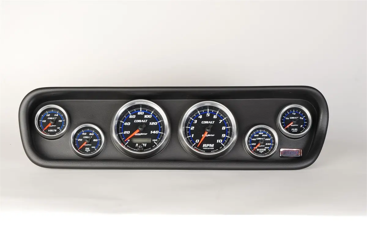 Thunder Road Custom Instrument Panel – Autometer-Equipped, Part #612640611 1