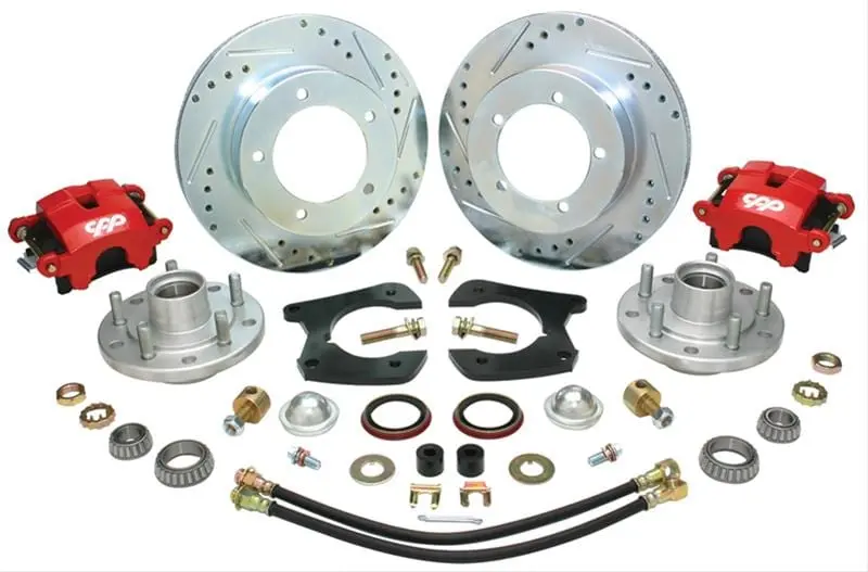 Classic Performance 5.5-Inch Disc Brake Conversion Kit – Front & Rear Upgrade (M2Wbk-5.5) 1