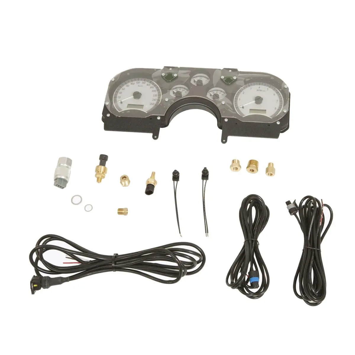 Dakota Digital Mhx-82C-Cam-S-R Modern Digital Gauge Cluster – Camaro-Specific Harness Included 1