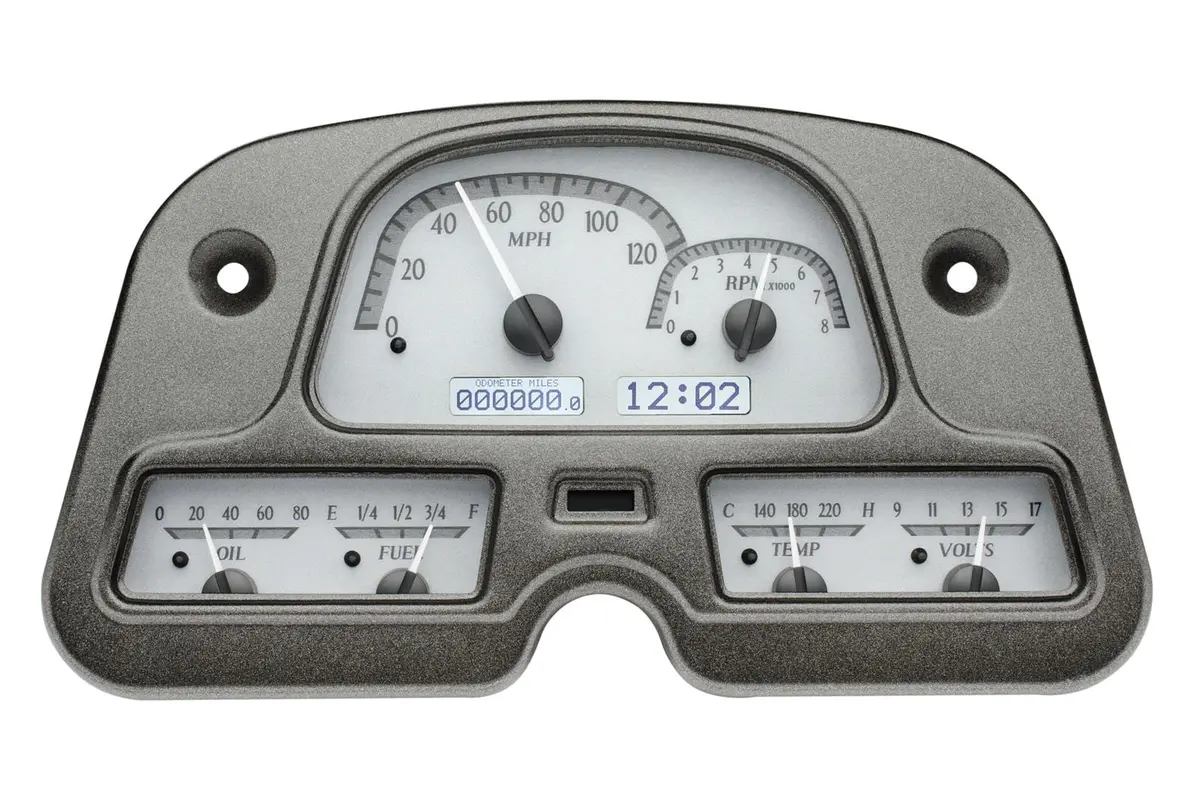 Dakota Digital Vhx-62T-Fj-S-W Direct-Fit Analog Gauge System 1