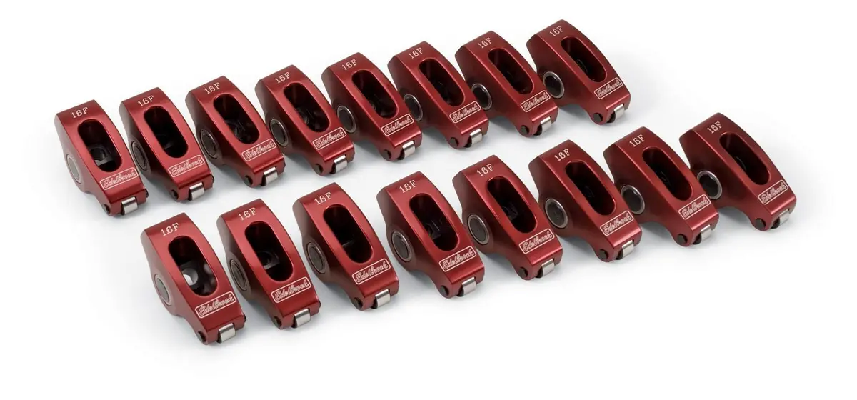 Edelbrock 77780 Aluminum Roller Rocker Arms For High-Performance Engines 1