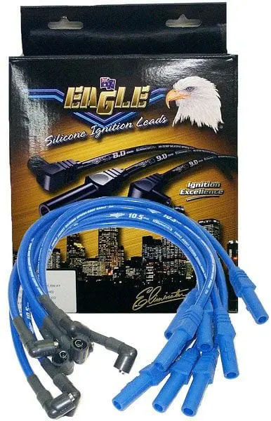 Ele96174 9Mm Eliminator Series I Ignition Wire Set – Blue Insulation 1