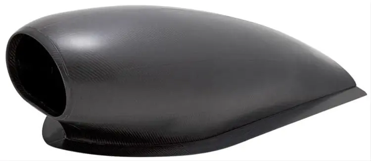 K&N 100-8516 Nhra-Certified Carbon Fiber Hood Scoop 1