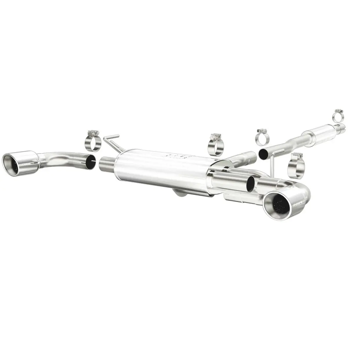 Magnaflow 15327 Street Series Cat-Back Exhaust System – Bolt-On Performance 1