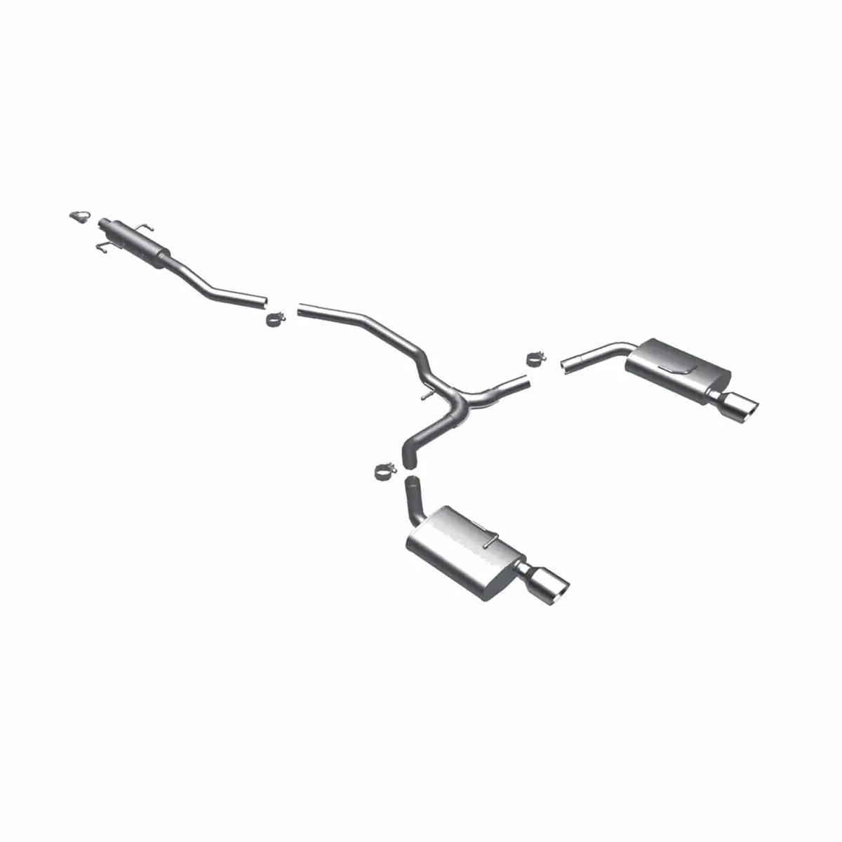 Magnaflow 16675 Street Series Cat-Back Exhaust System – Universal Fit 1